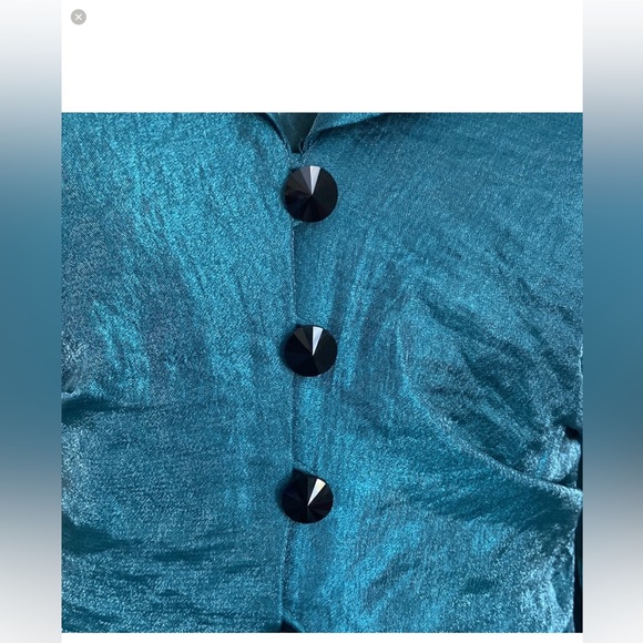 SOLD- Adrianna Papell Gathered Evening Jacket - Picture 6 of 9